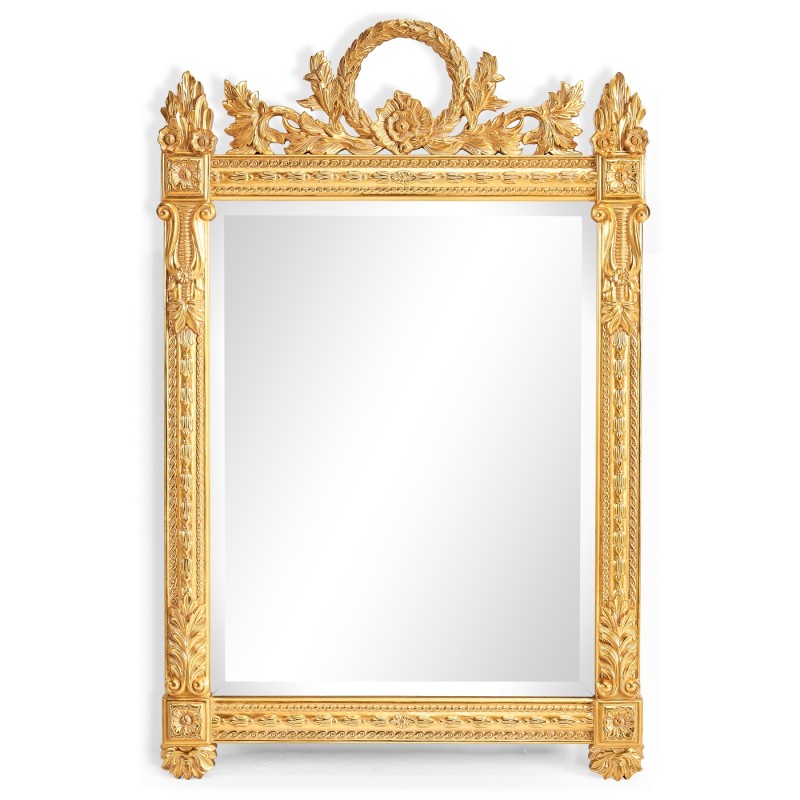 Empire style gilded mirror