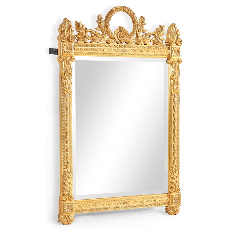 Empire style gilded mirror