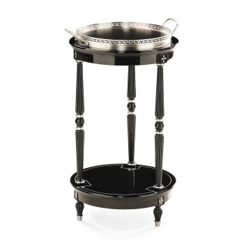 Ocala Smoky Black side table