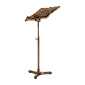 Ocala Fretwork Walnut Adjustable Music Stand