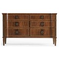 Regency Mahogany Reverse Breakfront Chest