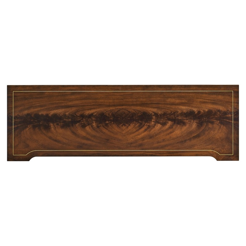 Regency Mahogany Reverse Breakfront Chest