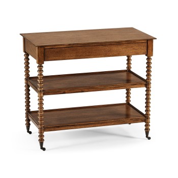 Bywater Grey Fruitwood End Table
