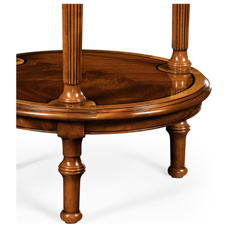 Bedside table -Satin Varnish