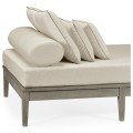 Outdoor small lounge ottoman (COM)