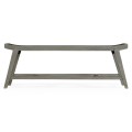 Outdoor long bench