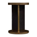 Round side table