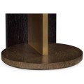 Round side table
