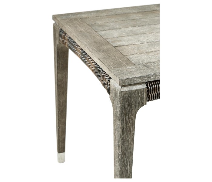 Square dining table