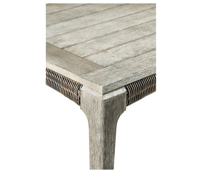 Square dining table