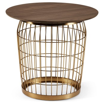 Round table without storage stool