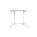 Large Rect Table White Carrara top 
34
