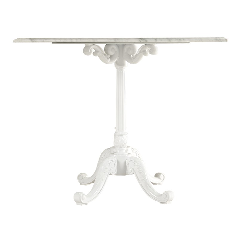 Large Rect Table White Carrara top 
34
