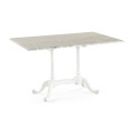 Large Rect Table White Carrara top 
34