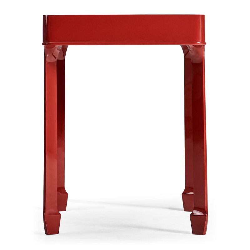 Rectangular Desk (100) - RED BRICK LEATHER 031-01-00210