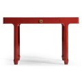 Rectangular Desk (120) - RED BRICK LEATHER 031-01-00210