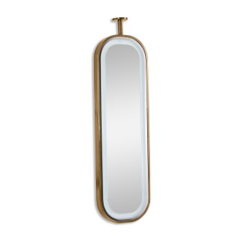 Wall Oval mirror with LED lighitng - NO Anti -fog
