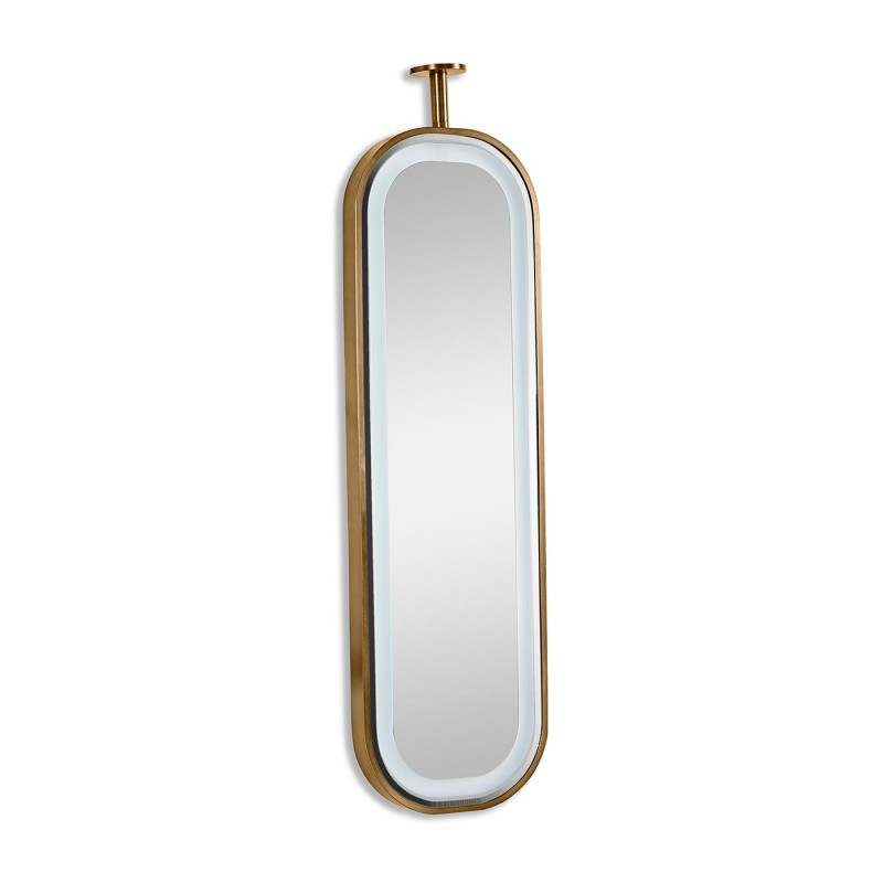 Wall Oval mirror with LED lighitng - NO Anti -fog