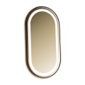 Wall Oval with LED lighting mirror type 1 - Anti-fog