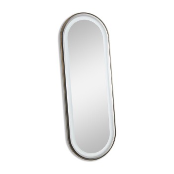 Wall Oval with lighting mirror type 2 - Anti-fog