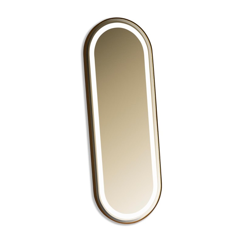 Wall Oval with lighting mirror type 2 - Anti-fog