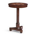 Round side table