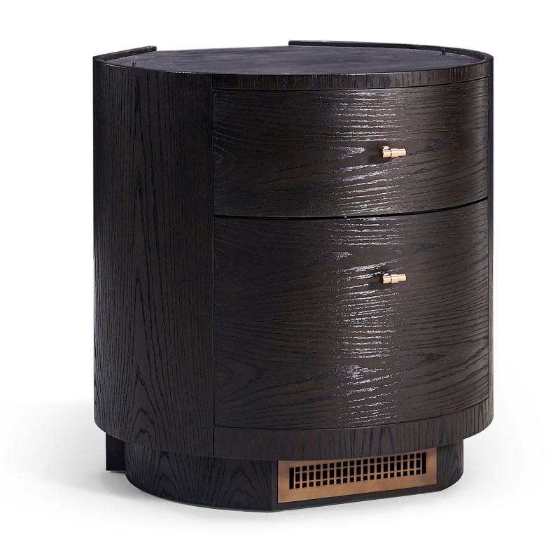 Curved Bar Cabinet @ King
