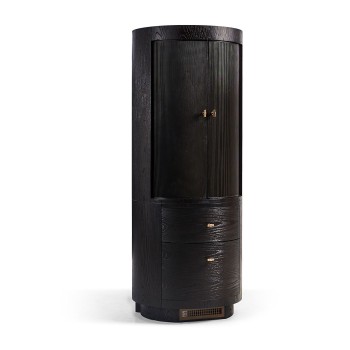 Curved Bar Cabinet @ King