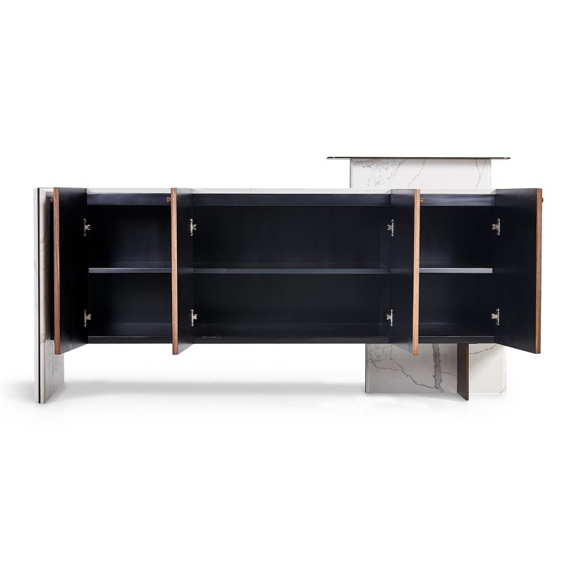 Ct-1.V. Station. 4-door buffet table