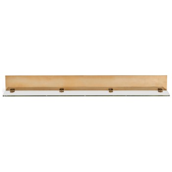 Straight Bathroom Shelf - 4'-10