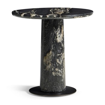 Cocktail Table at Top of Stairs
