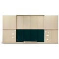 Panel divisorio con cabecero - Dividing panel with headboard (Left)
