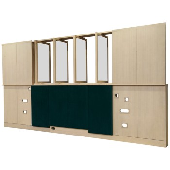Panel divisorio con cabecero - Dividing panel with headboard (Left)