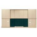Panel divisorio con cabecero - Dividing panel with headboard (Right)