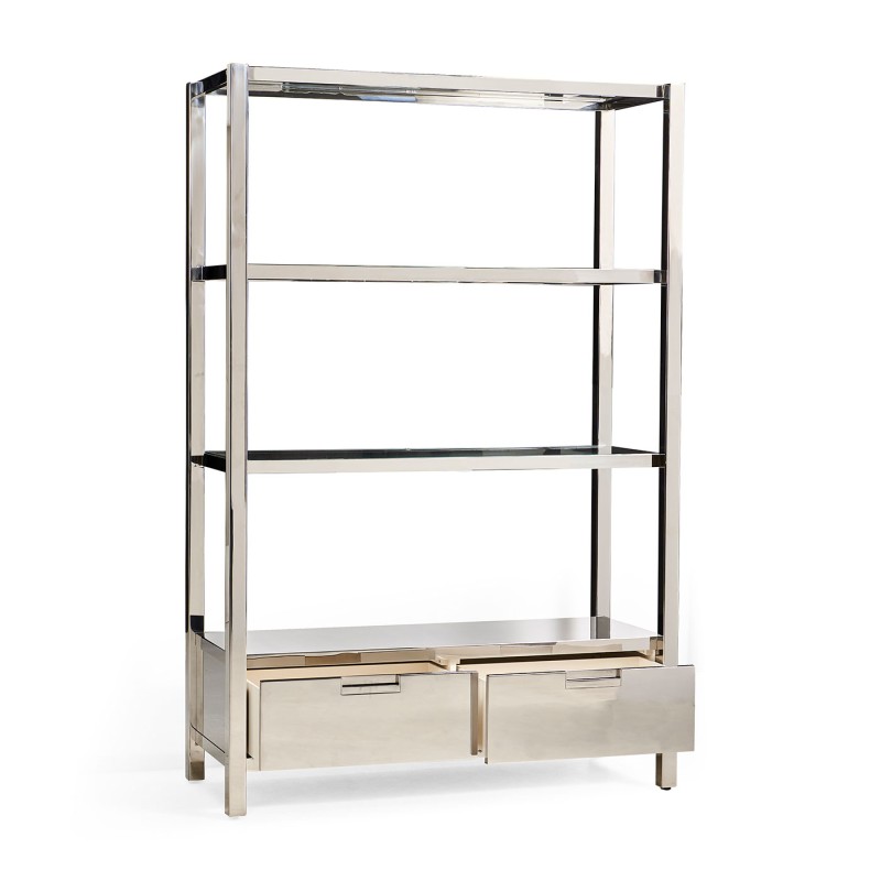 Linen Store Polished Stainless Shelf