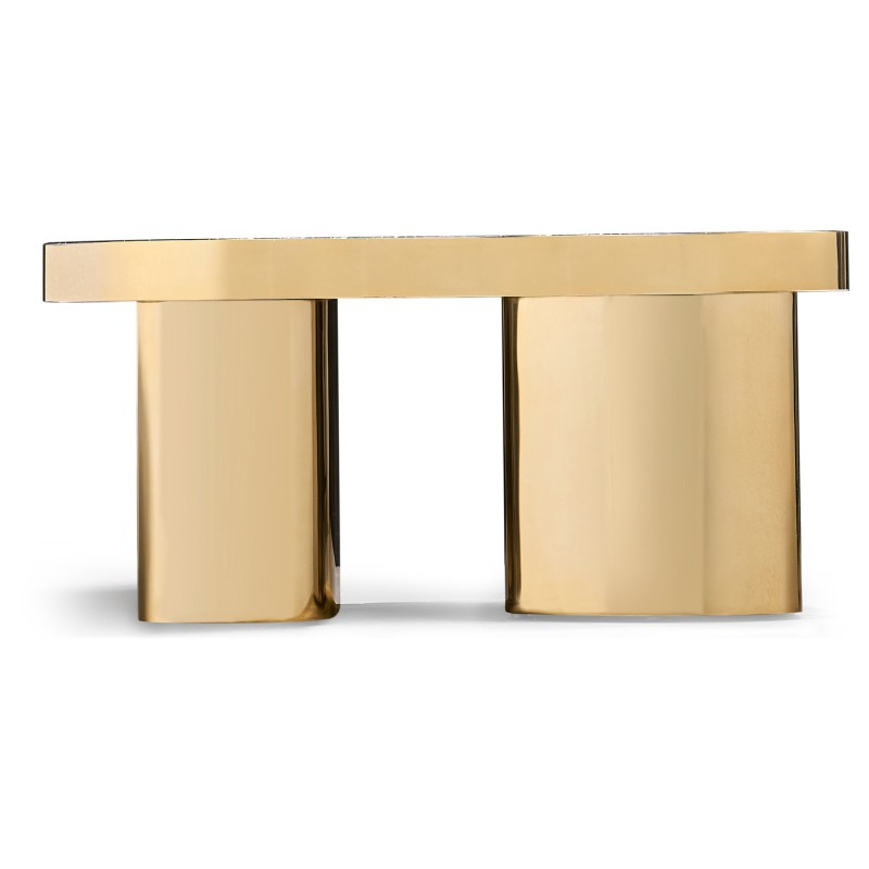 Marble coffee table