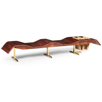 Restaurant Entrance Bench