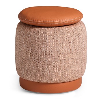 Upholstered Pouf