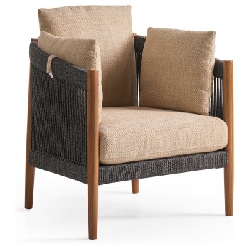 OUTDOOR ARMCHAIR WITHOUT COVER