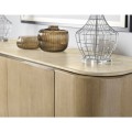 Cambrio Credenza with Faux Marble Top