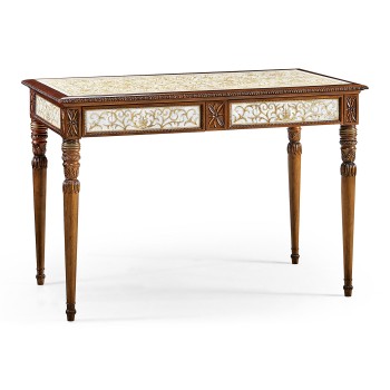 Églomisé library table