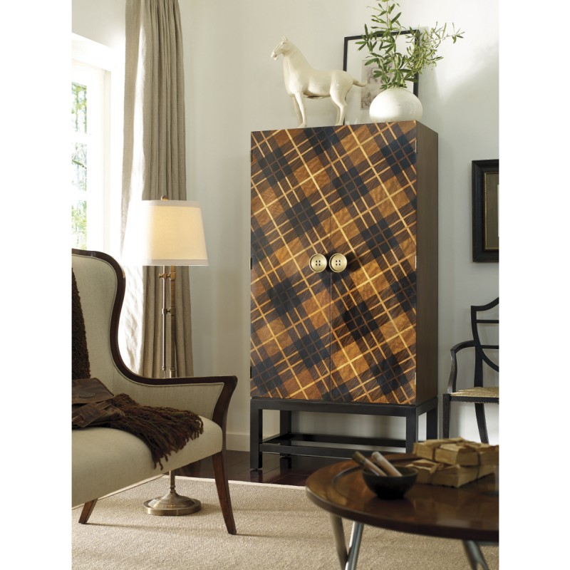 Tartan Haberdashery Chest