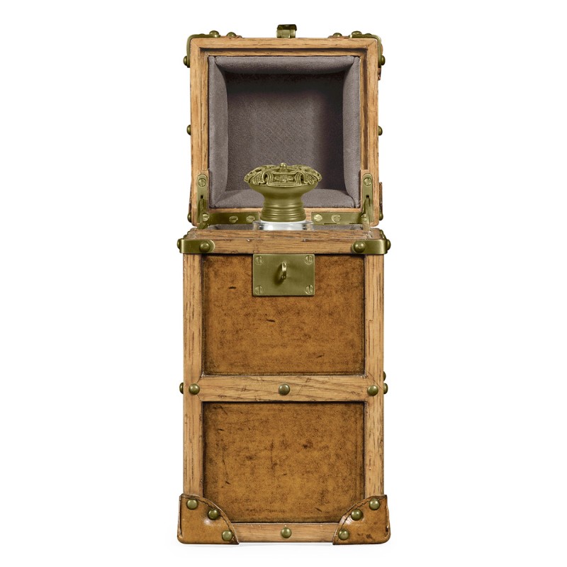 Travel Trunk Style Wine Box