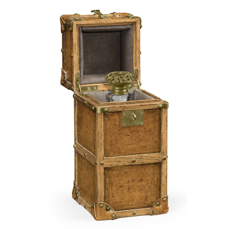 Travel Trunk Style Wine Box