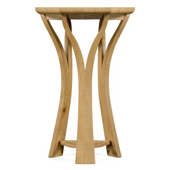 Architectural Hexagonal Oyster Lamp Table