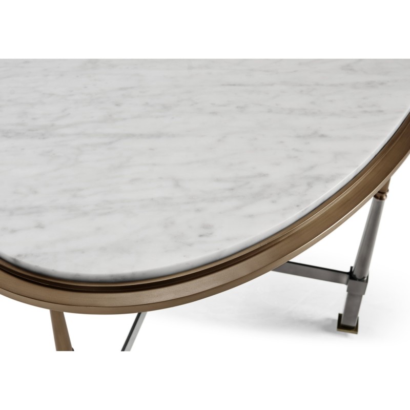Hamilton Oval Cocktail Table