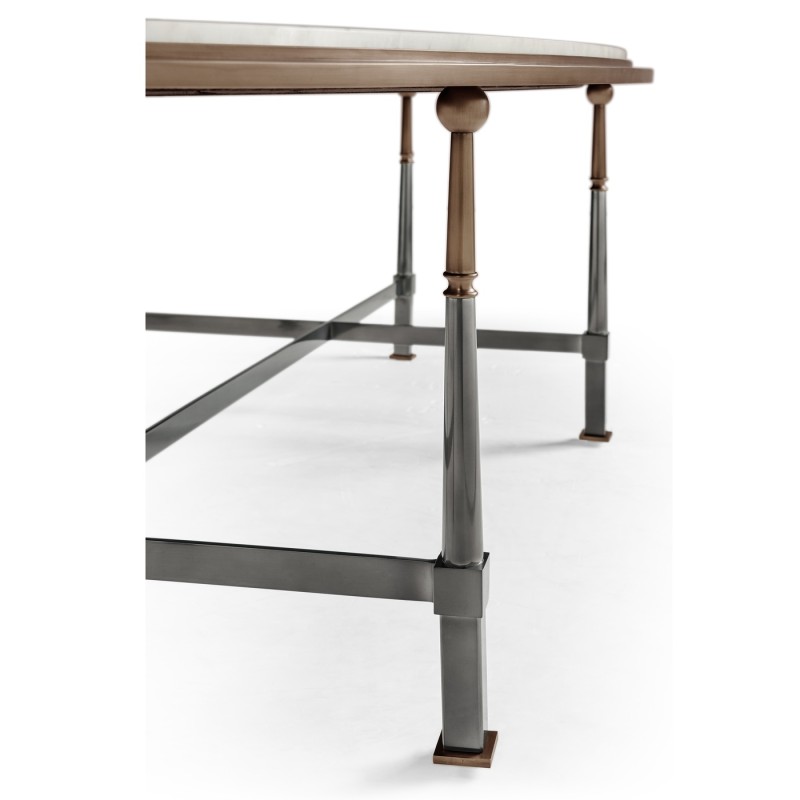 Hamilton Oval Cocktail Table
