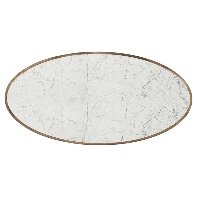 Hamilton Oval Cocktail Table