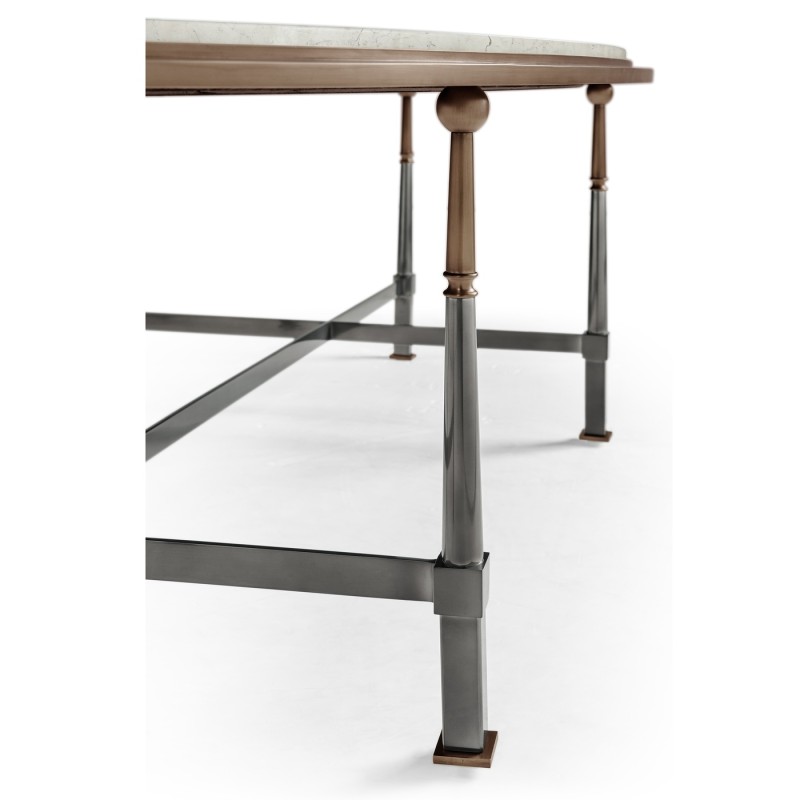 Hamilton Oval Cocktail Table
