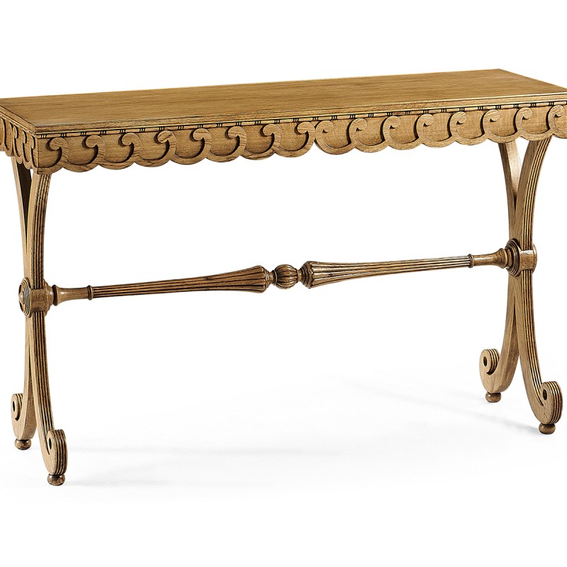 Armadale Washed Oak Console